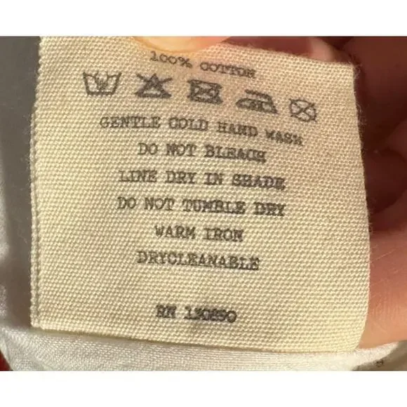 Spell & Gypsy Large Magnolia White Lace Eyelet Embroidered Babydoll Dress READ - Picture 8 of 14